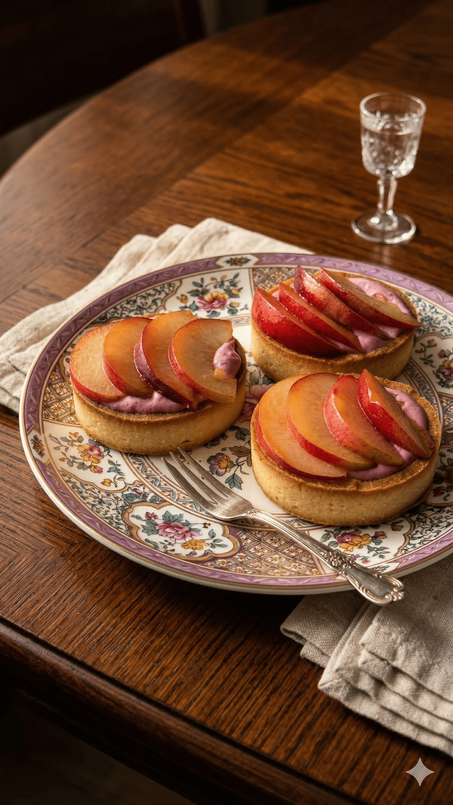 Тарталетки с творожным кремом и ягодами